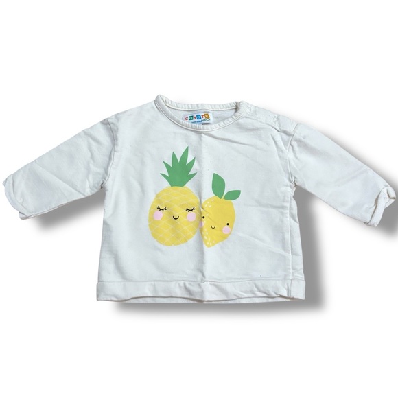 Coyote & Co Long Sleeve Woven Cotton Novelty Shirt Baby Kids Size 6-9M - Picture 1 of 8